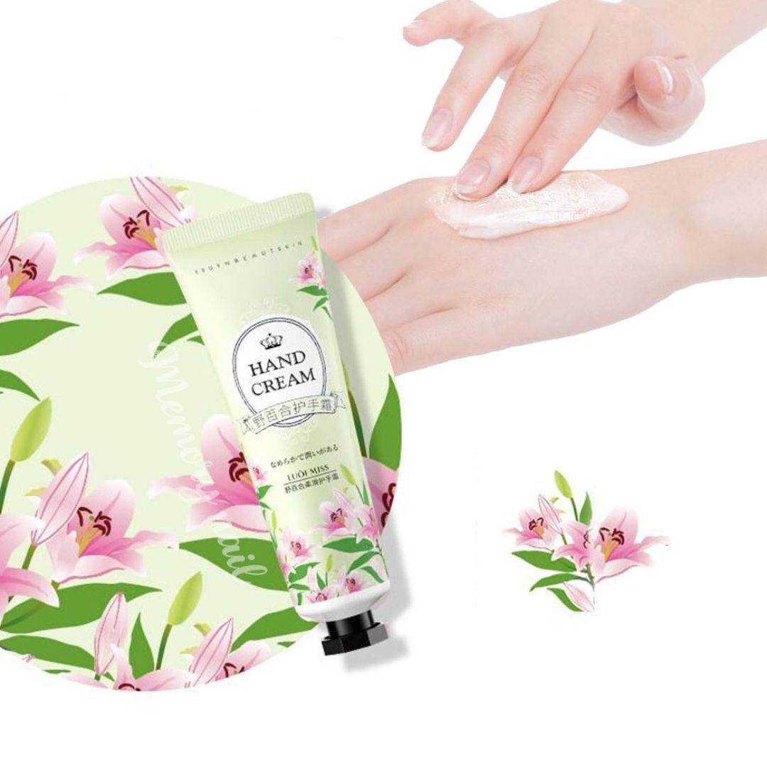 LUOFMISS Liliýa ekstrakt bilen el kremi