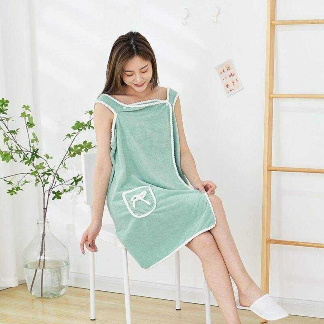 Женский халат-накидка для душа