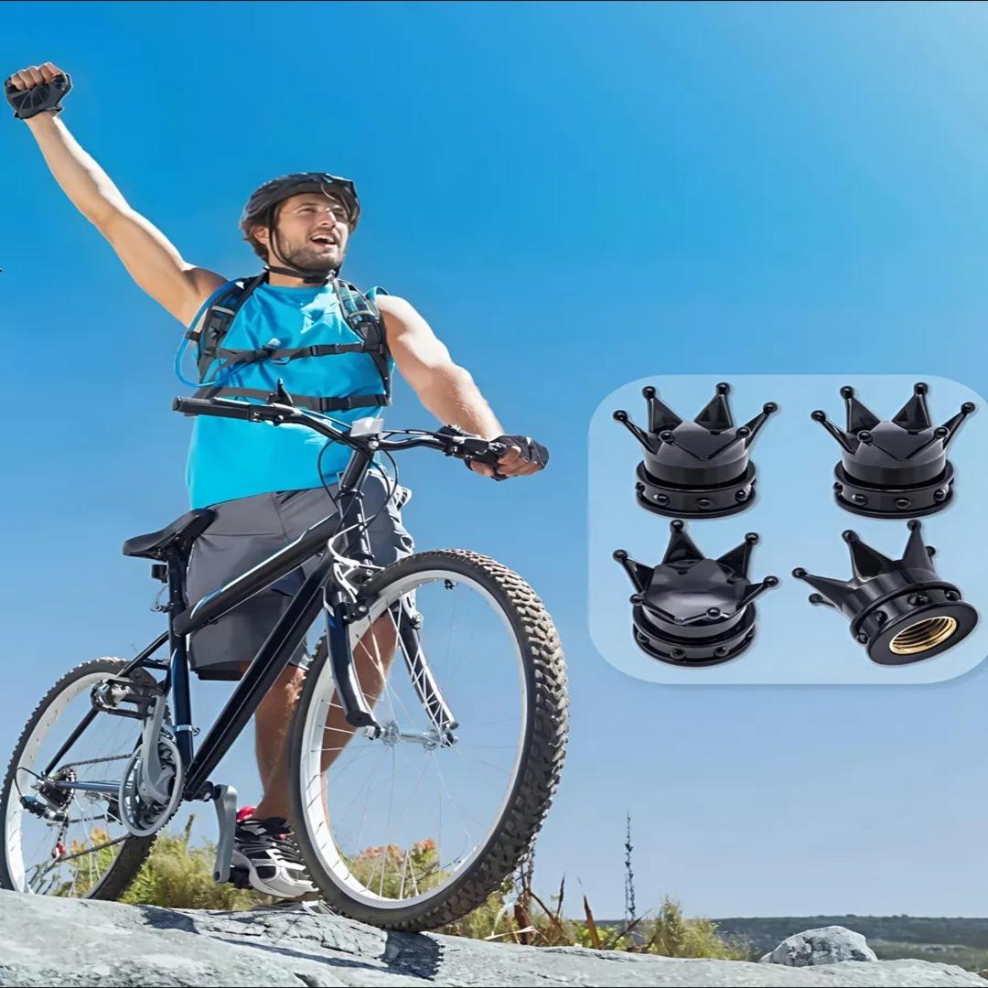 Колпачки Корона для колес на ниппель