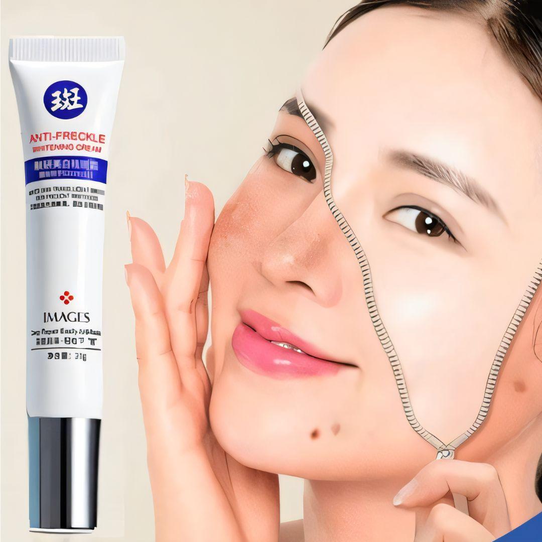 IMAGES E we C witaminleri we gialuron kislotasy bilen çiller we pigment tegmilleri üçin ýagtylandyryjy krem