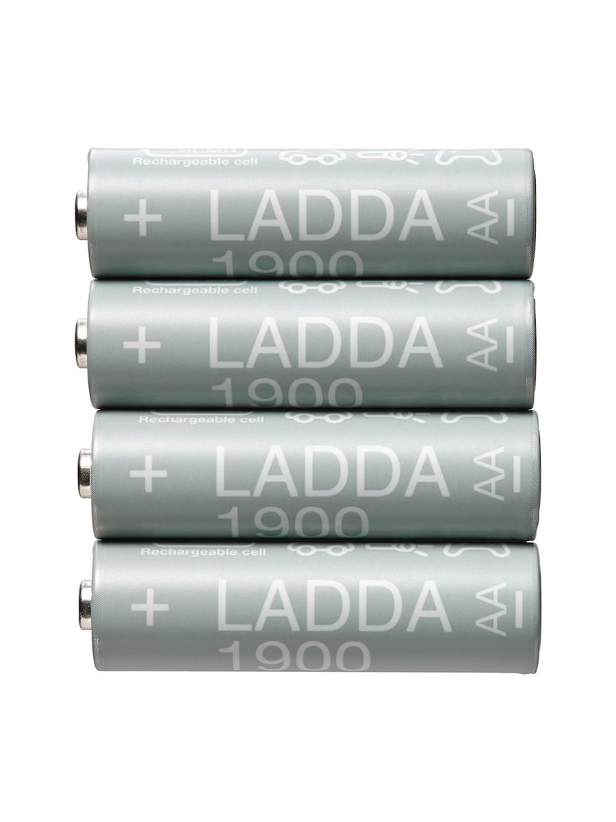Akkumulýatorly batareý IKEA Ladda HR06 AA 1.2V 1900mAh