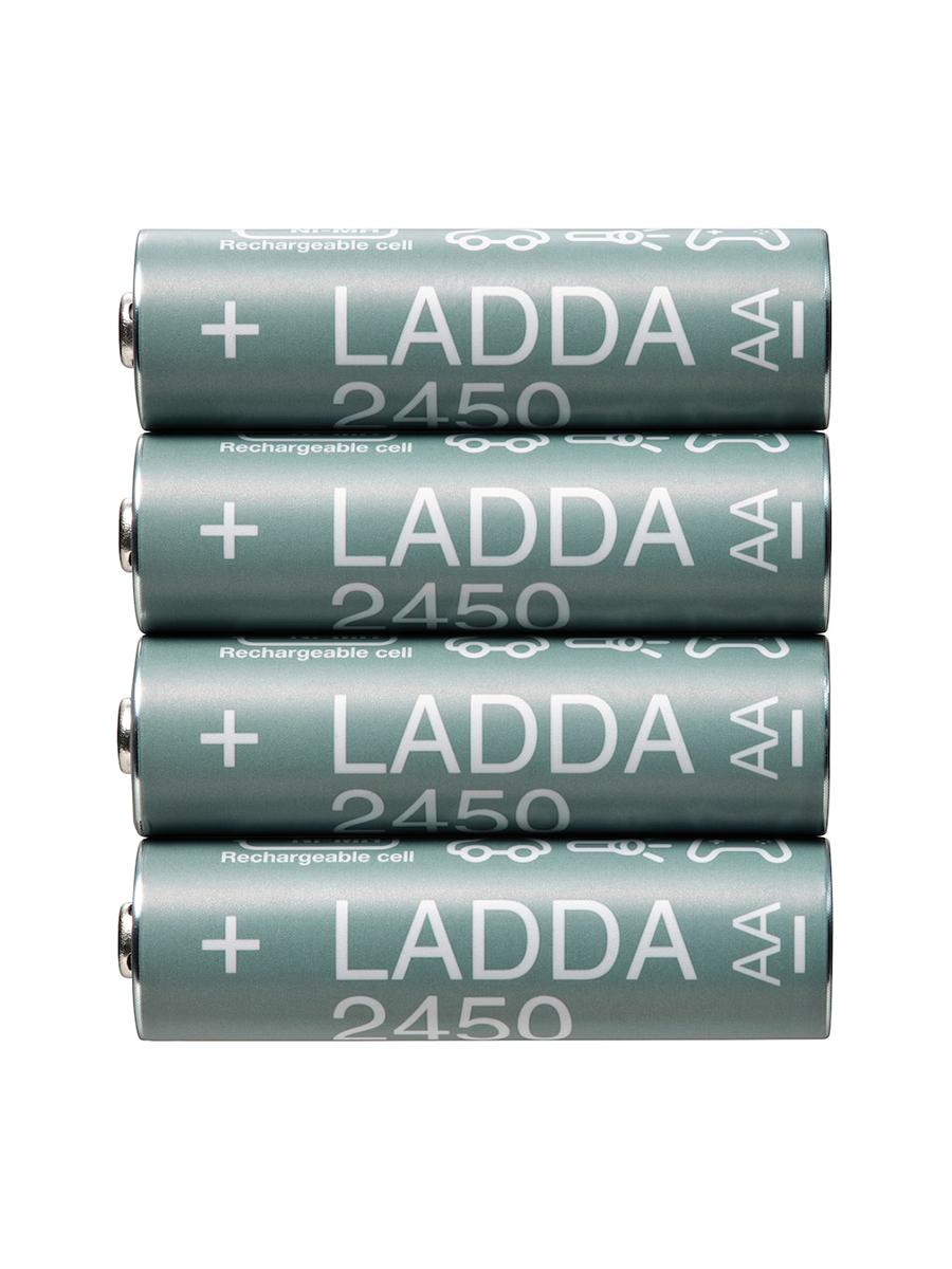 Akkumulýatorly batareý IKEA Ladda HR06 AA 1.2V 2450mAh