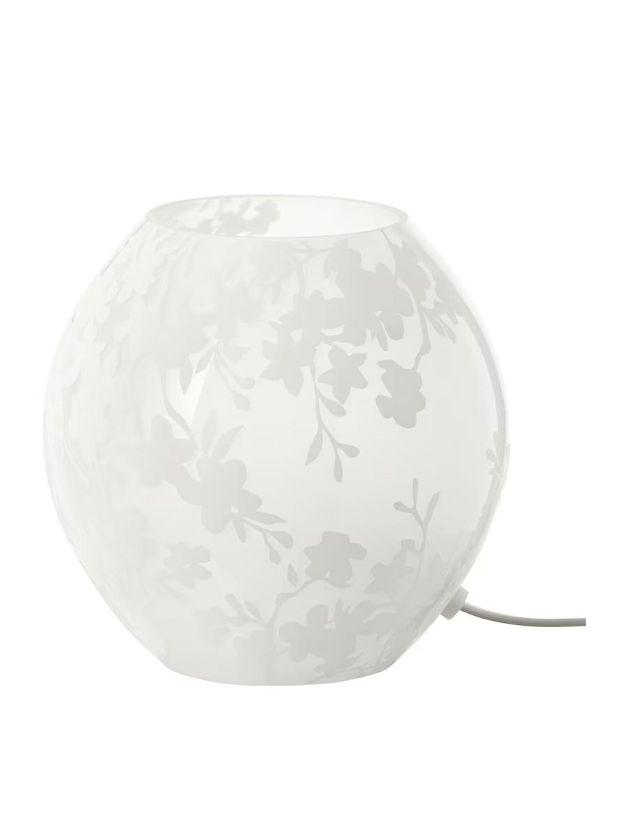 Stol çyrasy IKEA KNUBBIG ülje gülli ak 18 sm