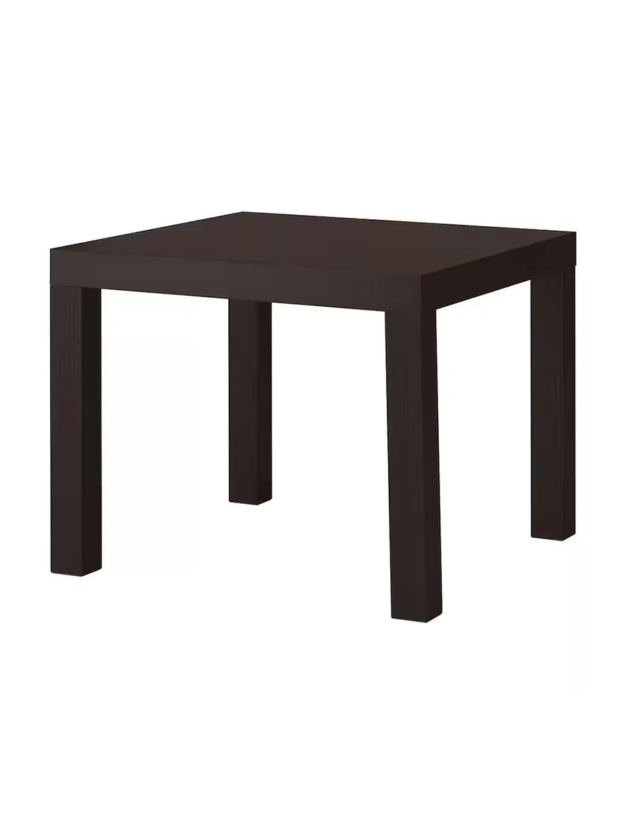 Žurnal stoly IKEA Lack, 55x55 sm, gara-goňur