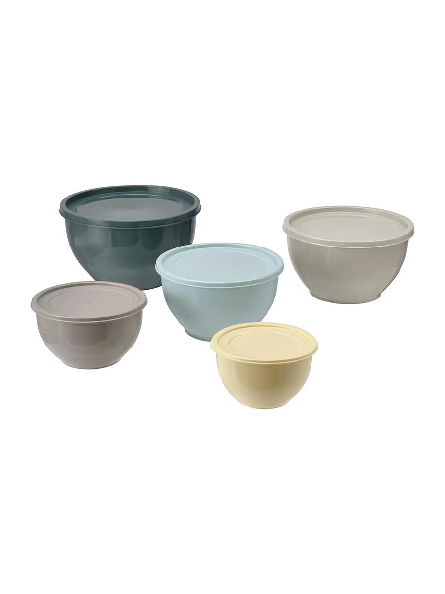 Toplum IKEA GARNITYREN gapakly käse 5 sany dürli reňkli