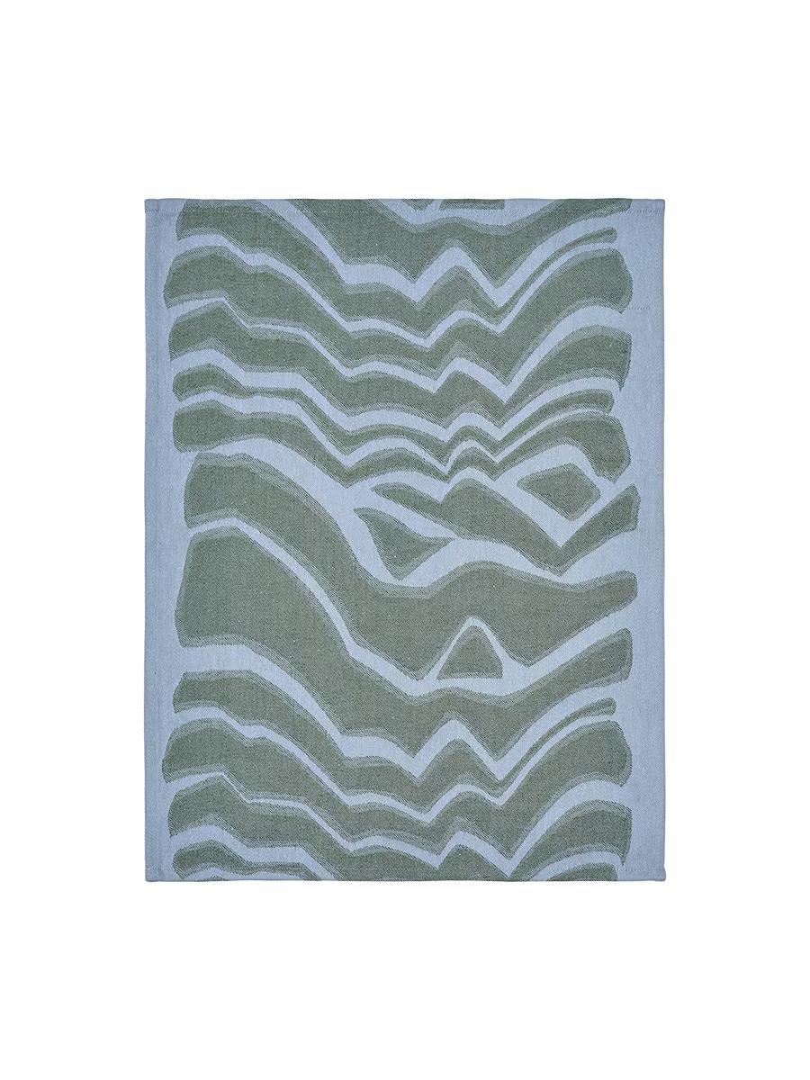 Oturgyç polotensasy IKEA BASTUA gök / ýaşyl 45x60 sm