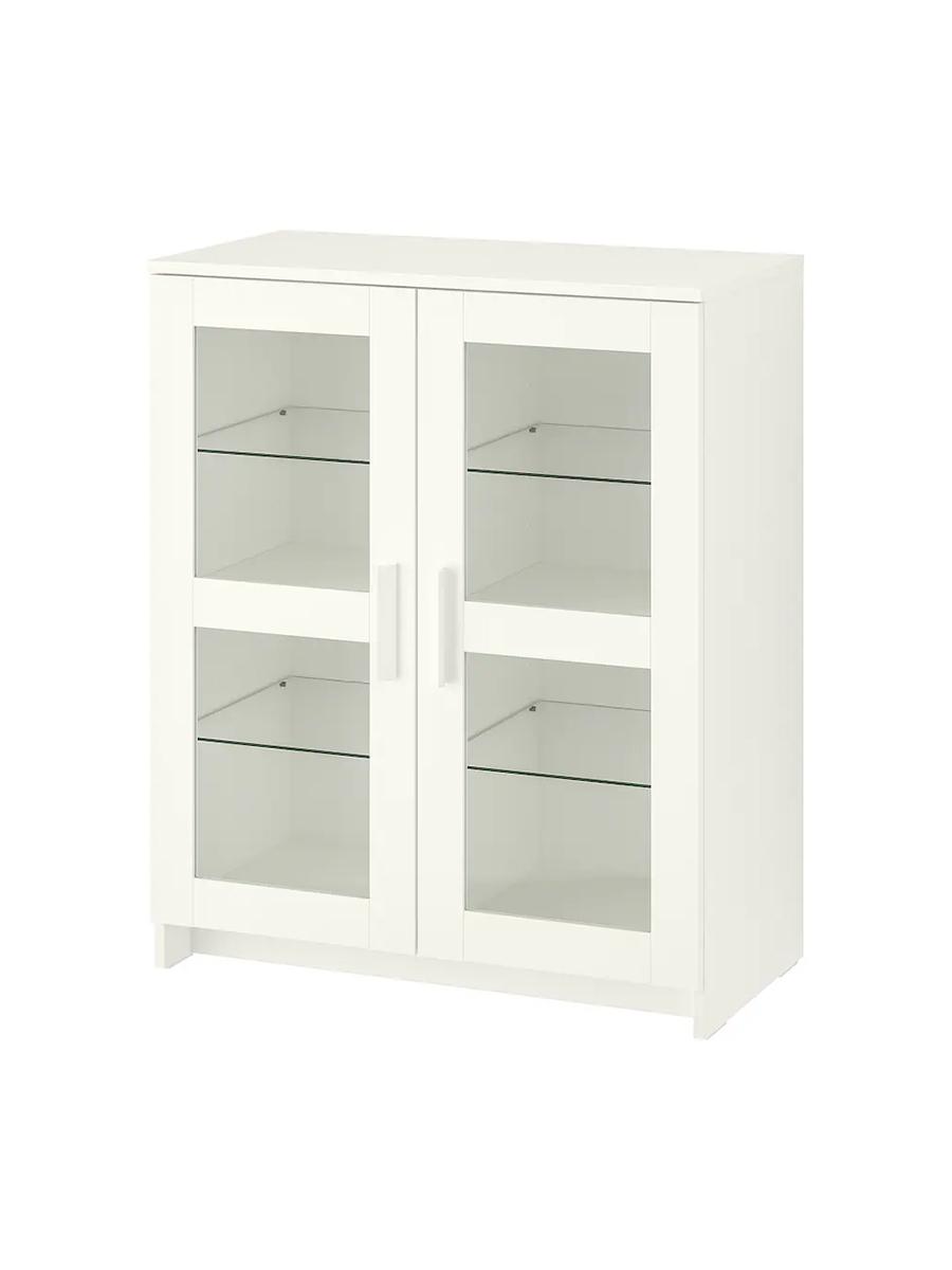 Tekje gapyly IKEA BRIMNES aýna ak 78x95 sm