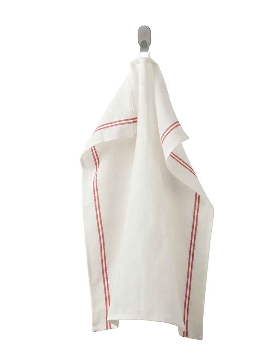 Çaý polotensasy IKEA HILDEGUN gyzyl, 45x60 sm