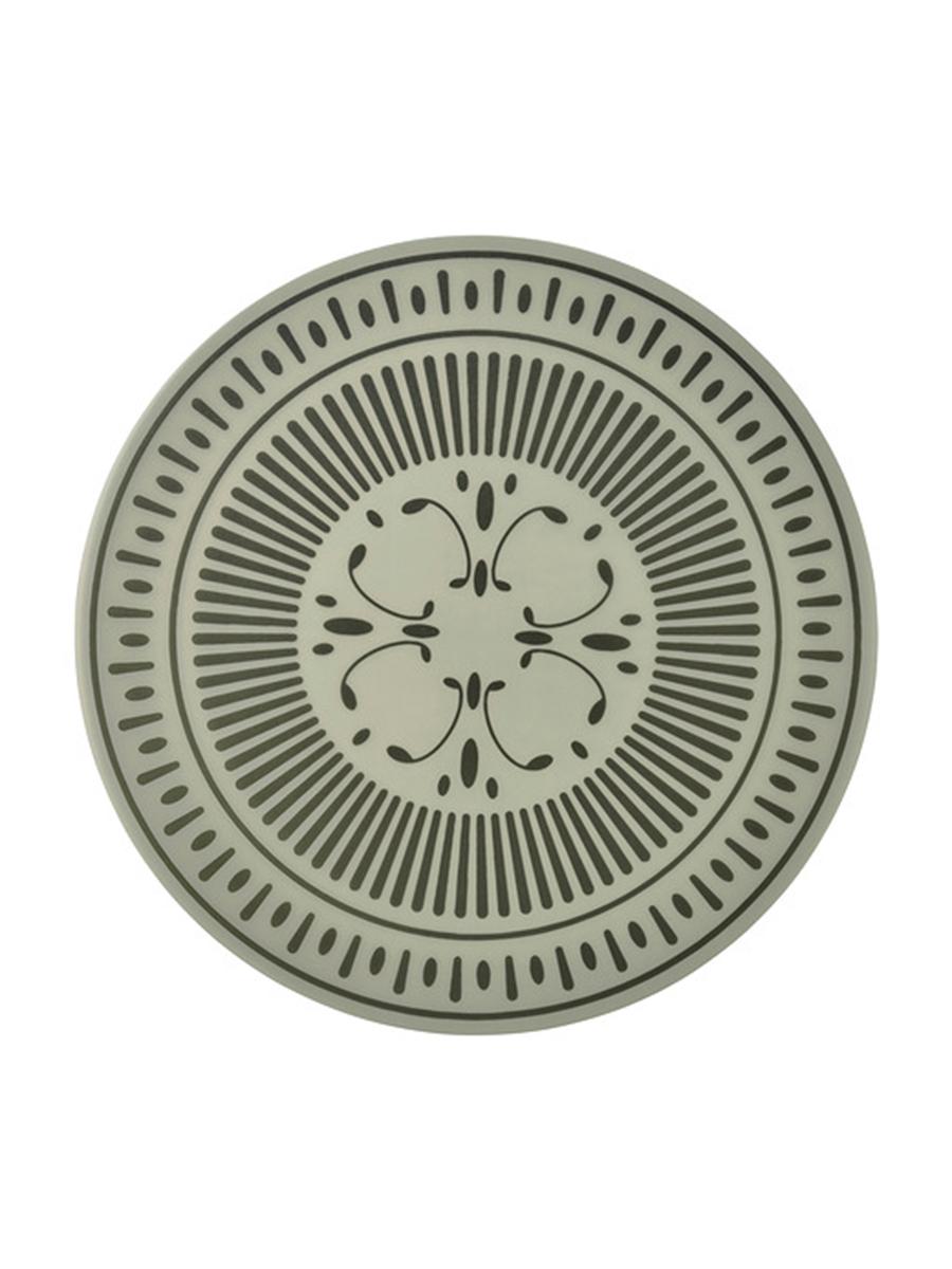 Çemçe wilkanyň aşagyna ýazylýan salfetka IKEA TUVIRIS çal-ýaşyl / nagyşly, 37 sm