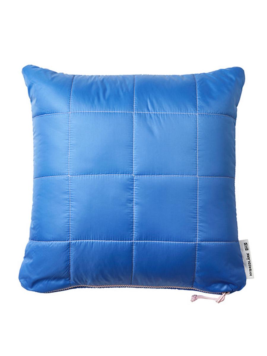 Ýapynja sumka IKEA HYBRIDLÄRK goýy /açyk gök, 130x190 /40x40 sm