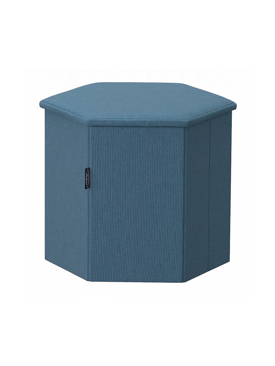 Pouf oturgyç IKEA KJUGE saklaýan ýer bilen Knisa orta gök