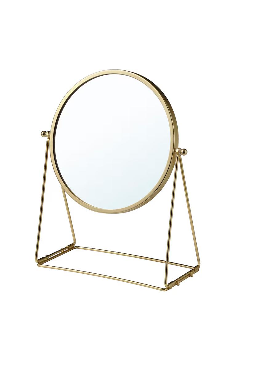Stol üsti aýna IKEA LASSBYN altyn reňk, 17 sm