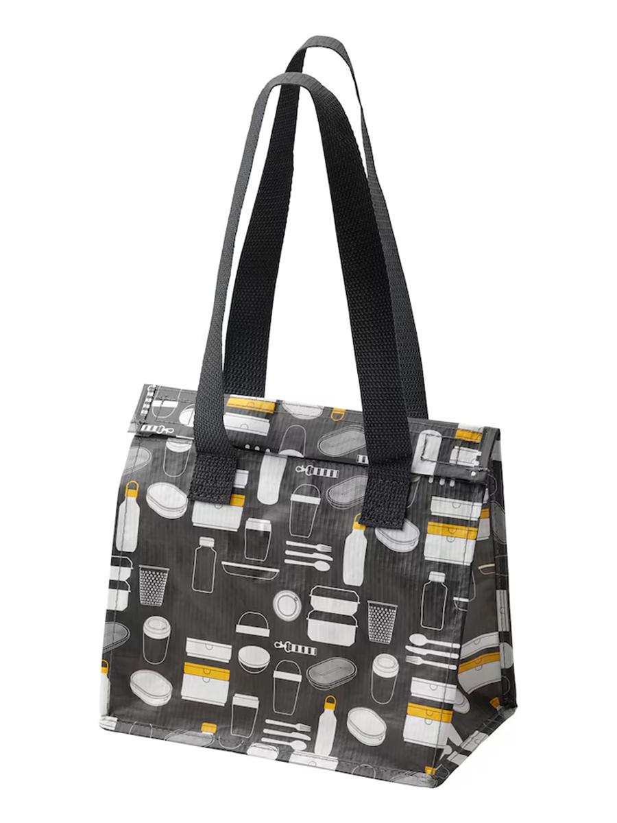 Nahar sumkasy IKEA FLADDRIG nagyşly çal, 25x16x27 sm