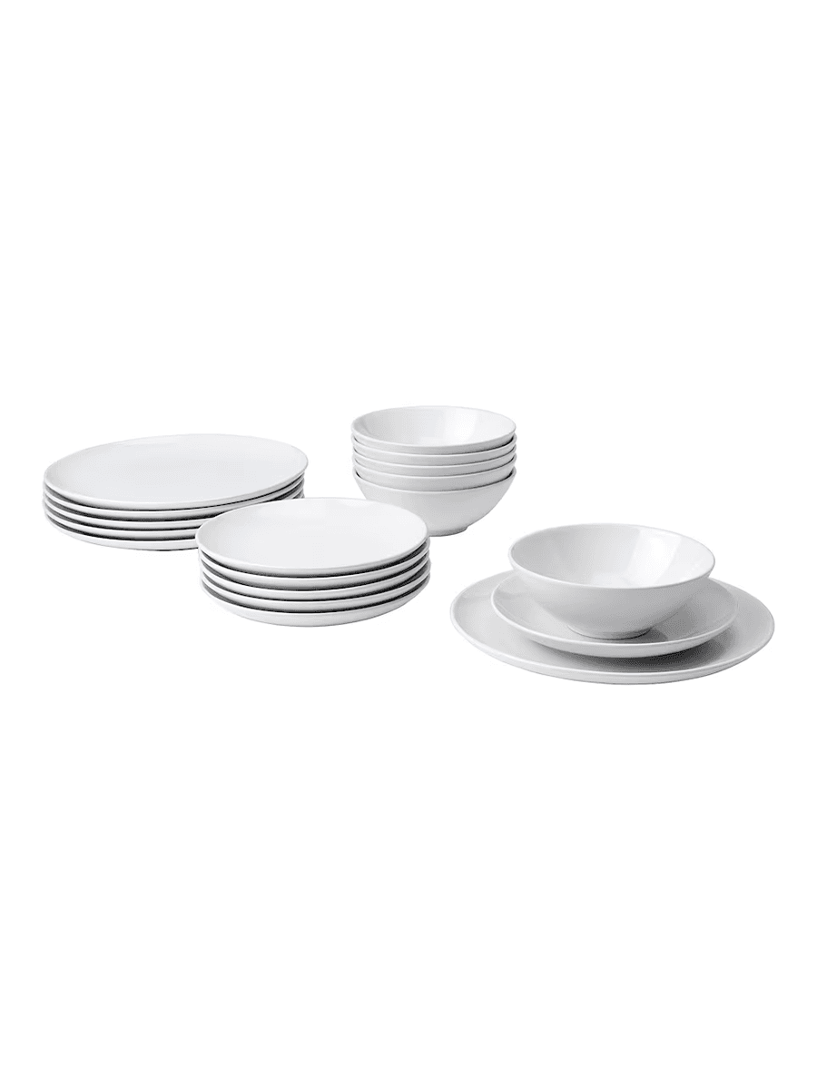 Hyzmat ediş toplumy IKEA GODMIDDAG ak, 18 bölek