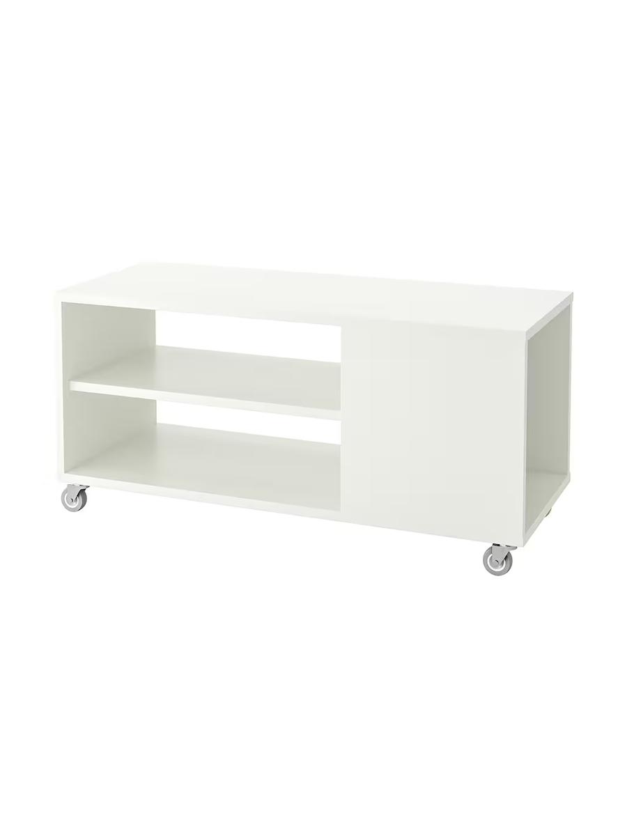 Žurnal stoly  IKEA VIHALS ak tekerlekli  91x37 см