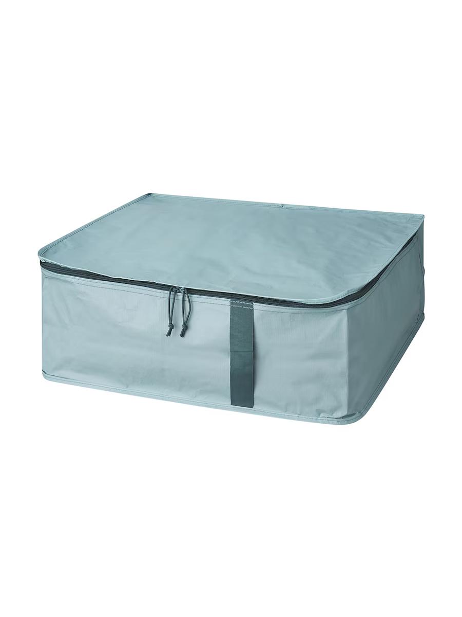 Saklamak üçin gap IKEA  SÄCKKÄRRA  firuzeli, 55x49x19 sm