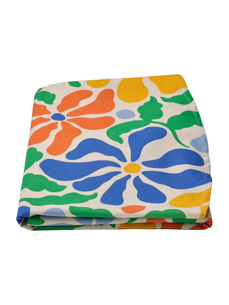 Stol örtügi IKEA PILLERSTARR köp reňkli tegelek, 150 sm