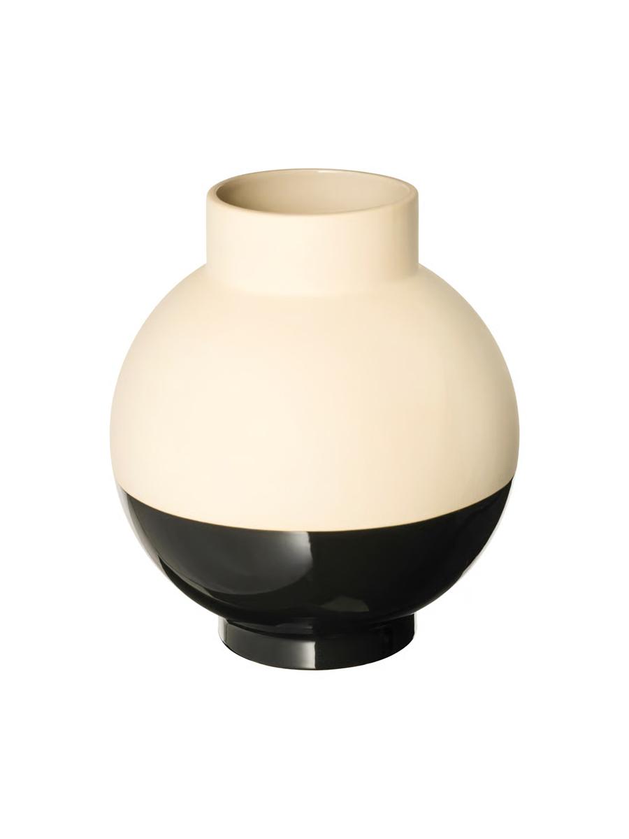 Waza IKEA GLANSGRAN goýy / gara, 23 sm