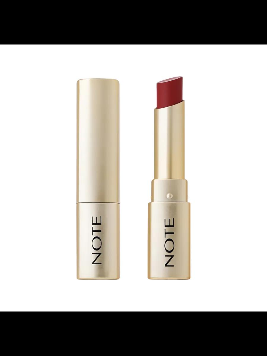 Dodak üçin ýarym dury pomada NOTE ICONIC MATTE LIPSTICK №111