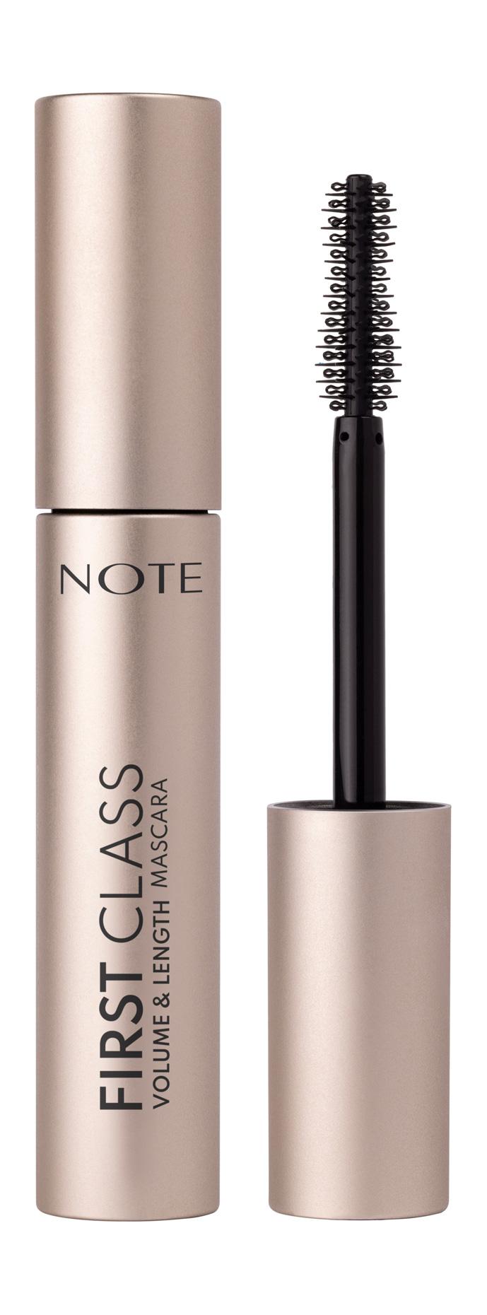 Kirpik üçin tuş NOTE FIRST CLASS VOLUME & LENGTH MASCARA 12 ML 