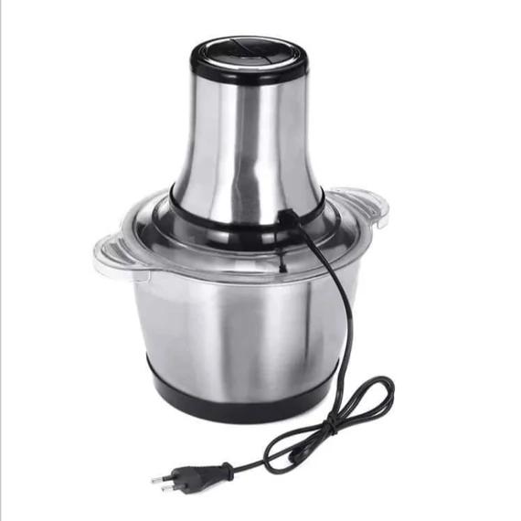 Кухонный комбайн-измельчитель Silver Love SC-8605, 5.0L, серебристый