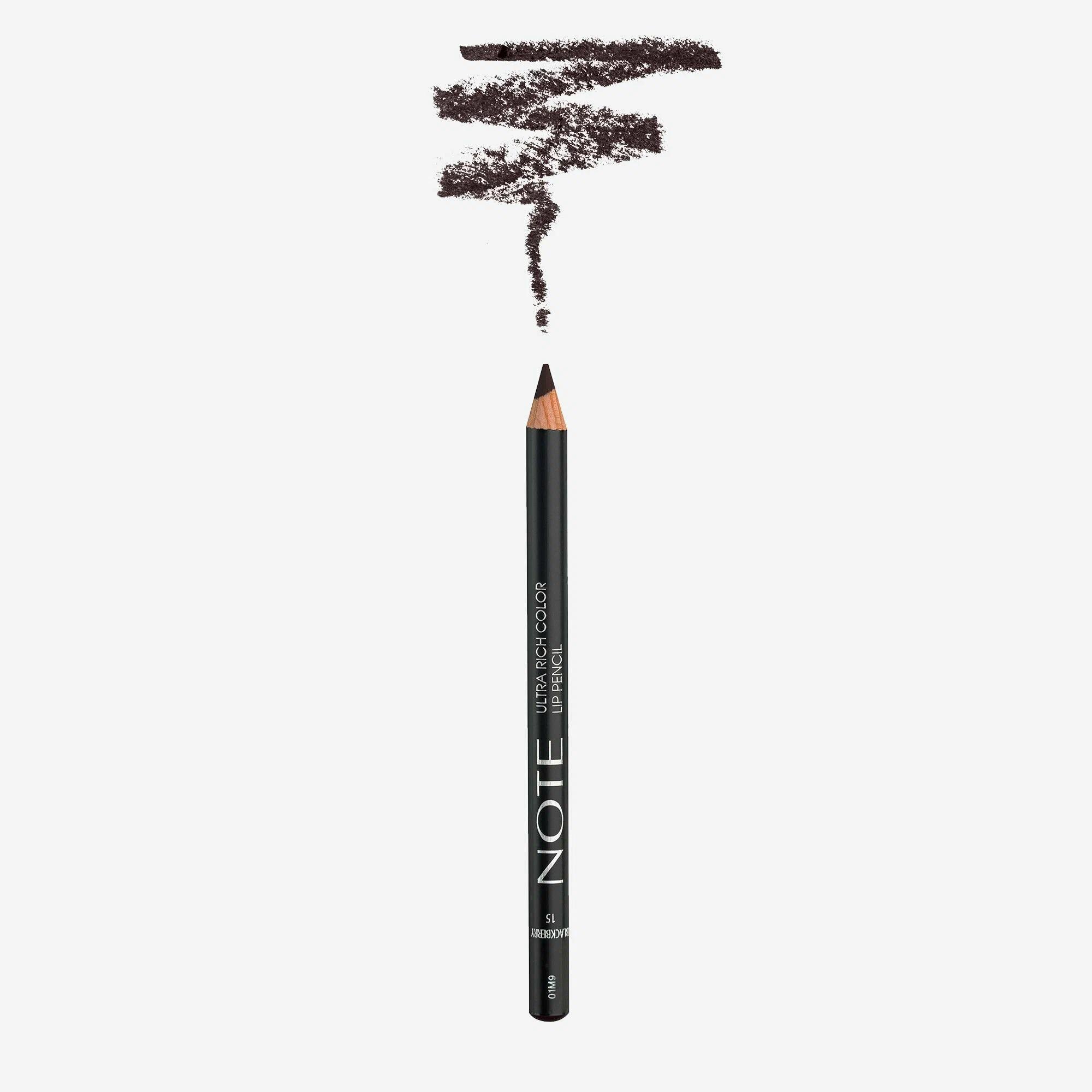 Dodak üçin galam NOTE ULTRA RICH COLOR LIP PENCIL № 15