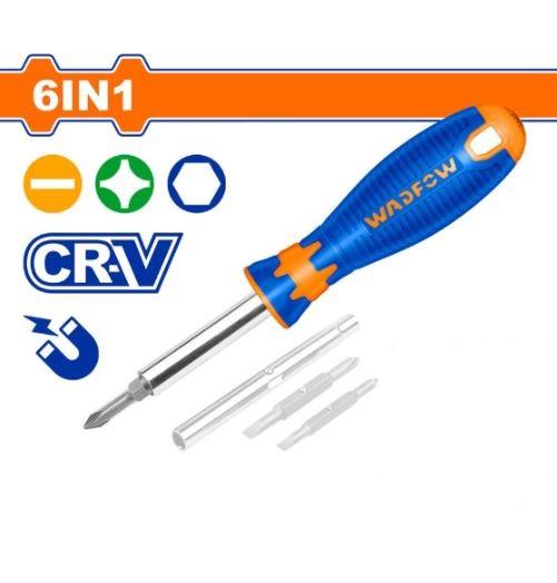 Набор отверток 6 в 1