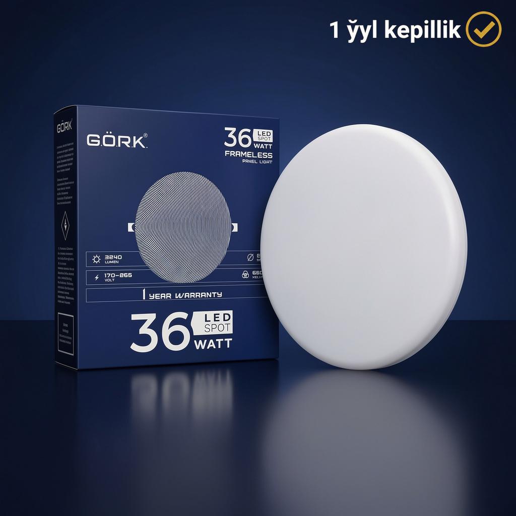 Светодиодная лампа G.Ö.R.K. 36w_r_spot_frls_6500k