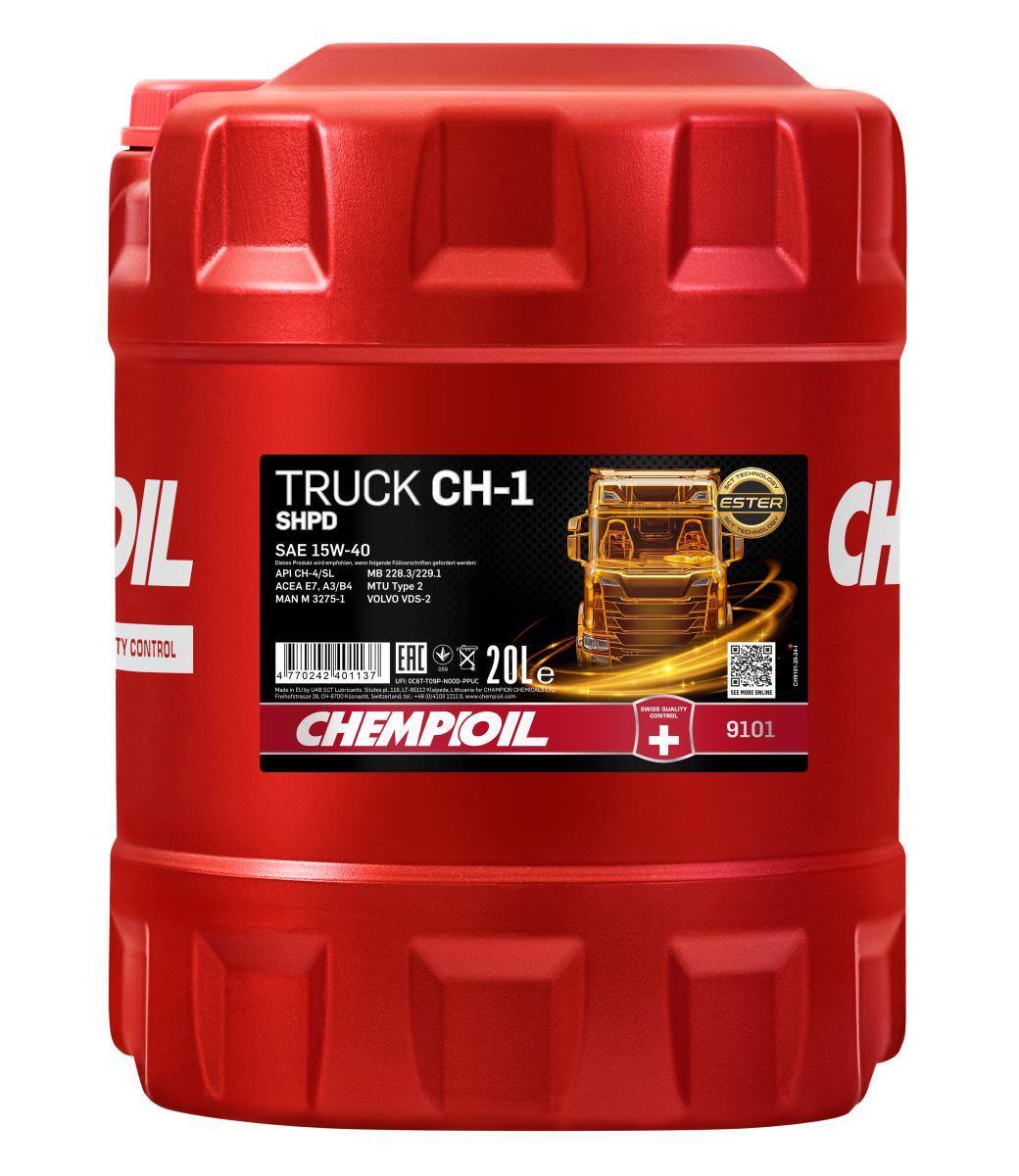 Mator ýagy CHEMPIOIL CH-1 TRUCK SHPD SAE 15W-40 (20 L)