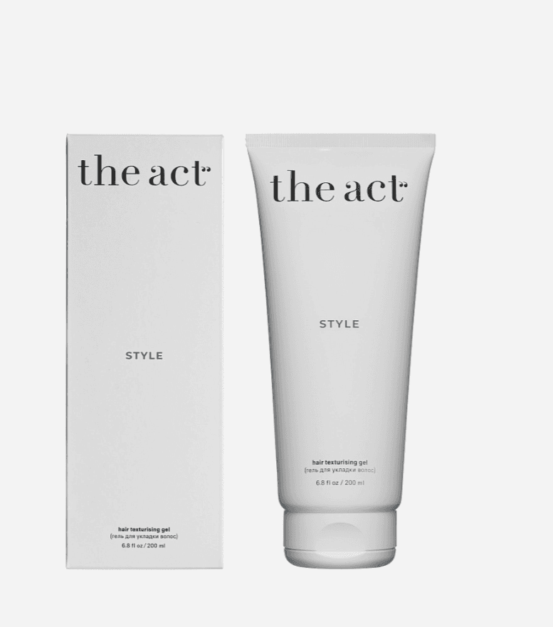 Saçy tertiplemek (ukladka) etmek üçin gel STYLE