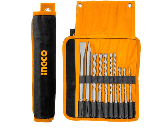 Набор буров и зубил 10шт AKD2101