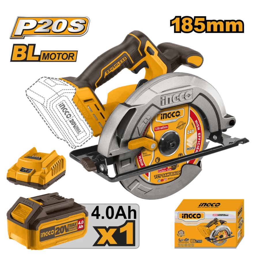 Akkumulýatorly aýlawly byçgy INGCO CSLI18511