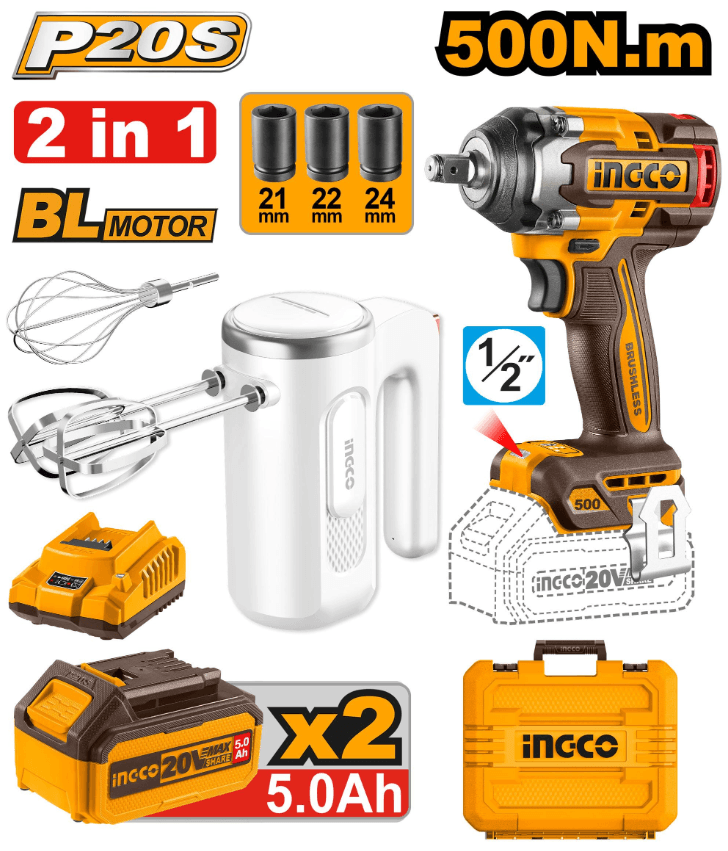 Simsiz kombinirlenen komplekt Ingco COSLI240787