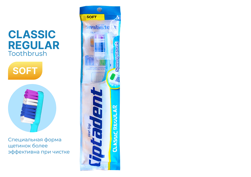 Diş çotgasy Ciptadent Classic Regular Soft