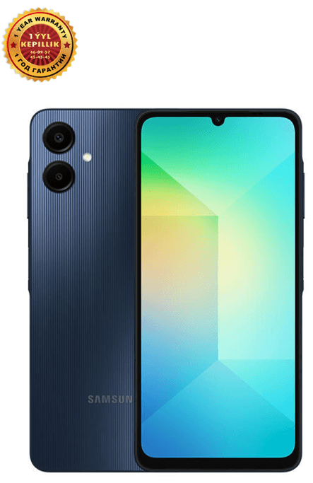 Смартфон Samsung Galaxy A06 4/64 ГБ, чёрный