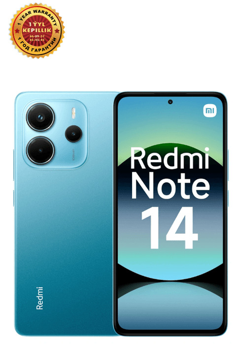 Smartfon Redmi Note 14 8/128 GB, gök