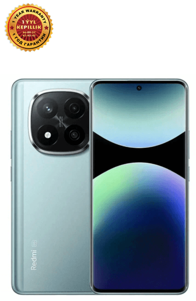 Smartfon Redmi Note 14 Pro + 5G 8/256 GB, gök