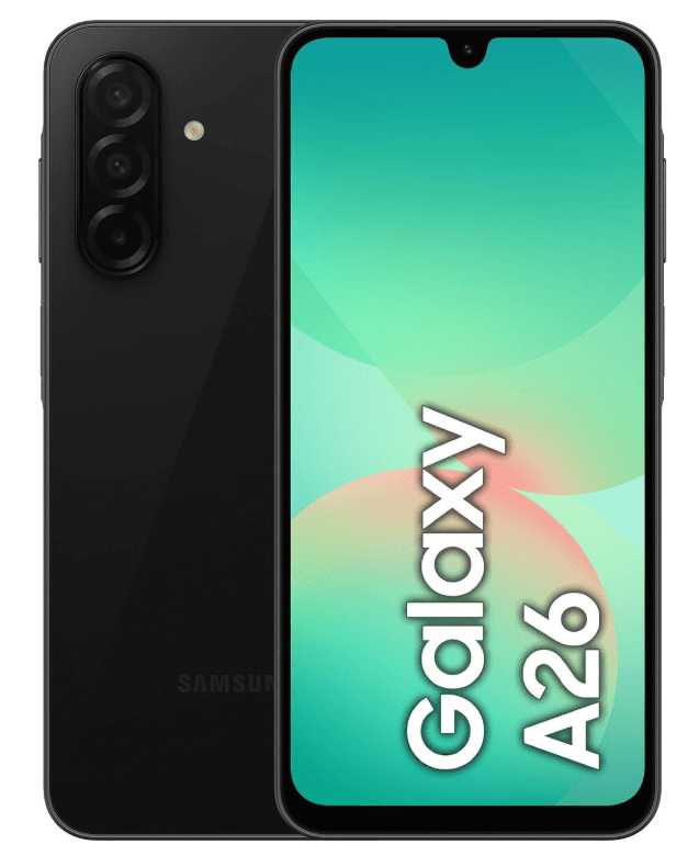 Смартфон Samsung Galaxy A26 5G 6/128 ГБ, чёрный