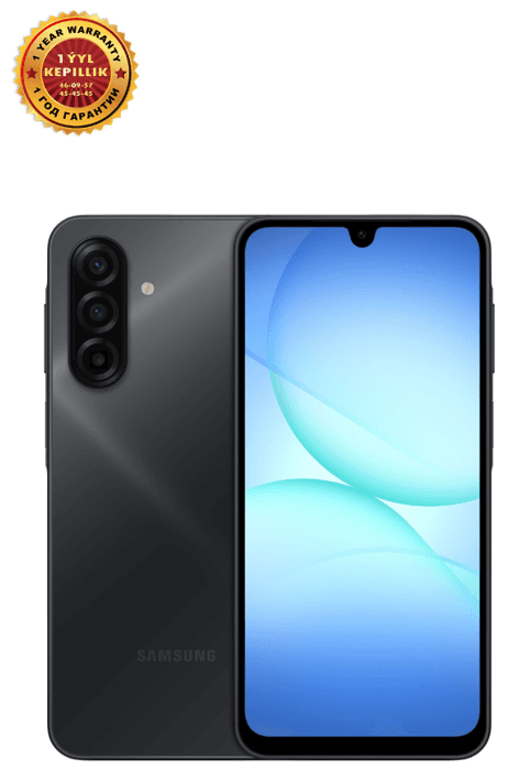 Смартфон Samsung Galaxy A17 8/256 GB, Чёрный