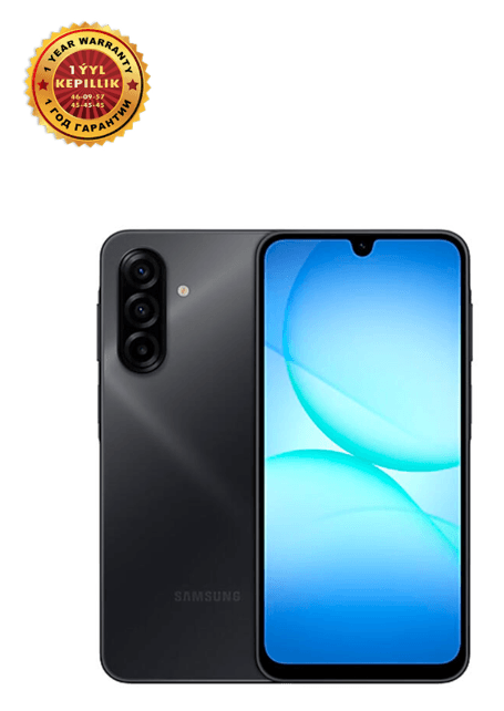 Смартфон Samsung Galaxy A17 4/128 GB, Чёрный