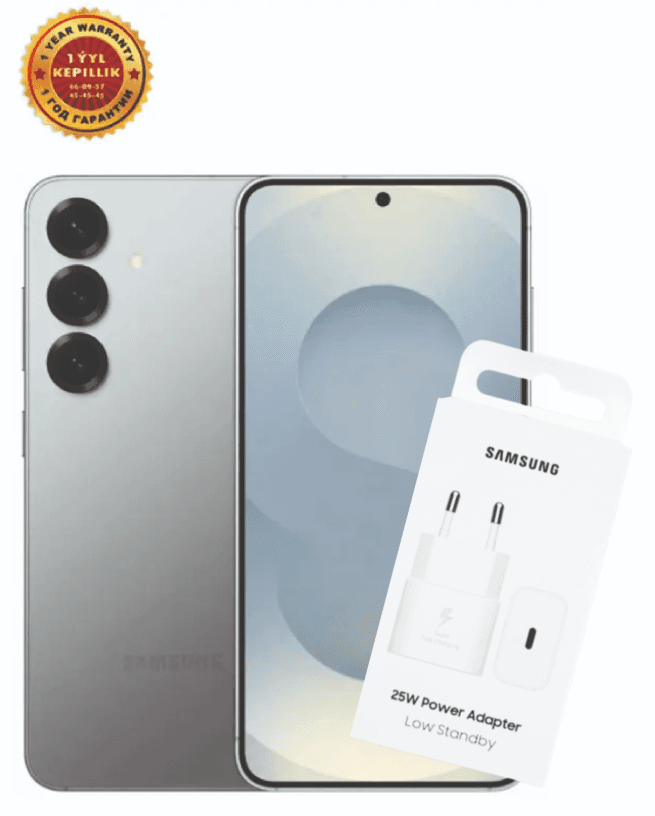 Smartfon Samsung Galaxy S25 12/256 GB, kümüşsow