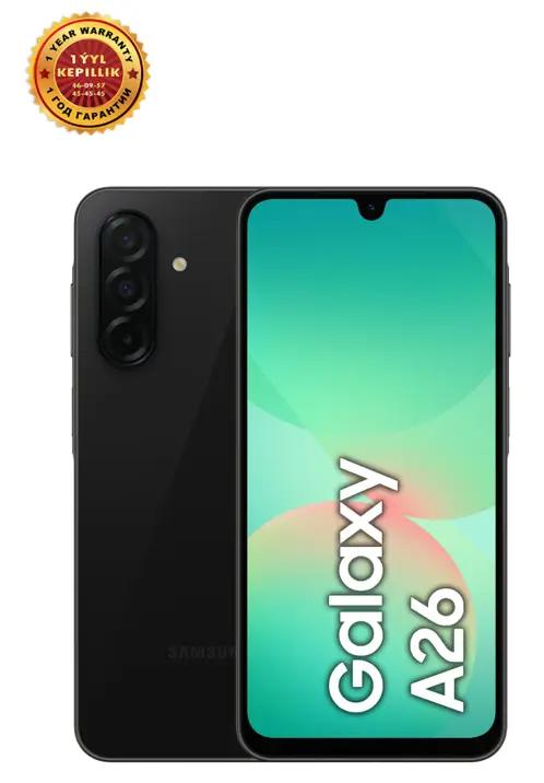 Смартфон Samsung Galaxy A26 6/128 GB, Чёрный