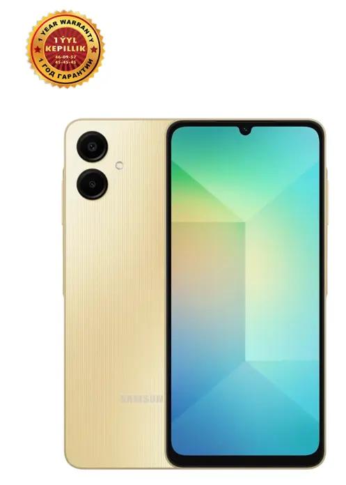 Смартфон Samsung Galaxy A06 4/64 GB, Золотистый