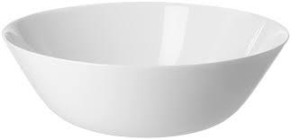 Tarelka çuň IKEA OFTAST ak 20 sm