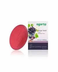 AGARTA НАТУРАЛЬНОЕ МЫЛО 'ФРУКТОВЫЙ САД' ВИНОГРАДНАЯ КОСТОЧКА (125 Г)