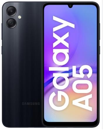 Смартфон Samsung A05 4/64 ГБ чёрный