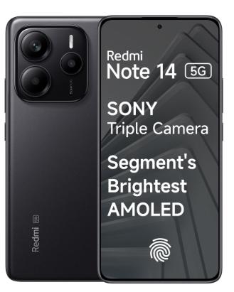 Смартфон Xiaomi Redmi Note 14 8/256, черный