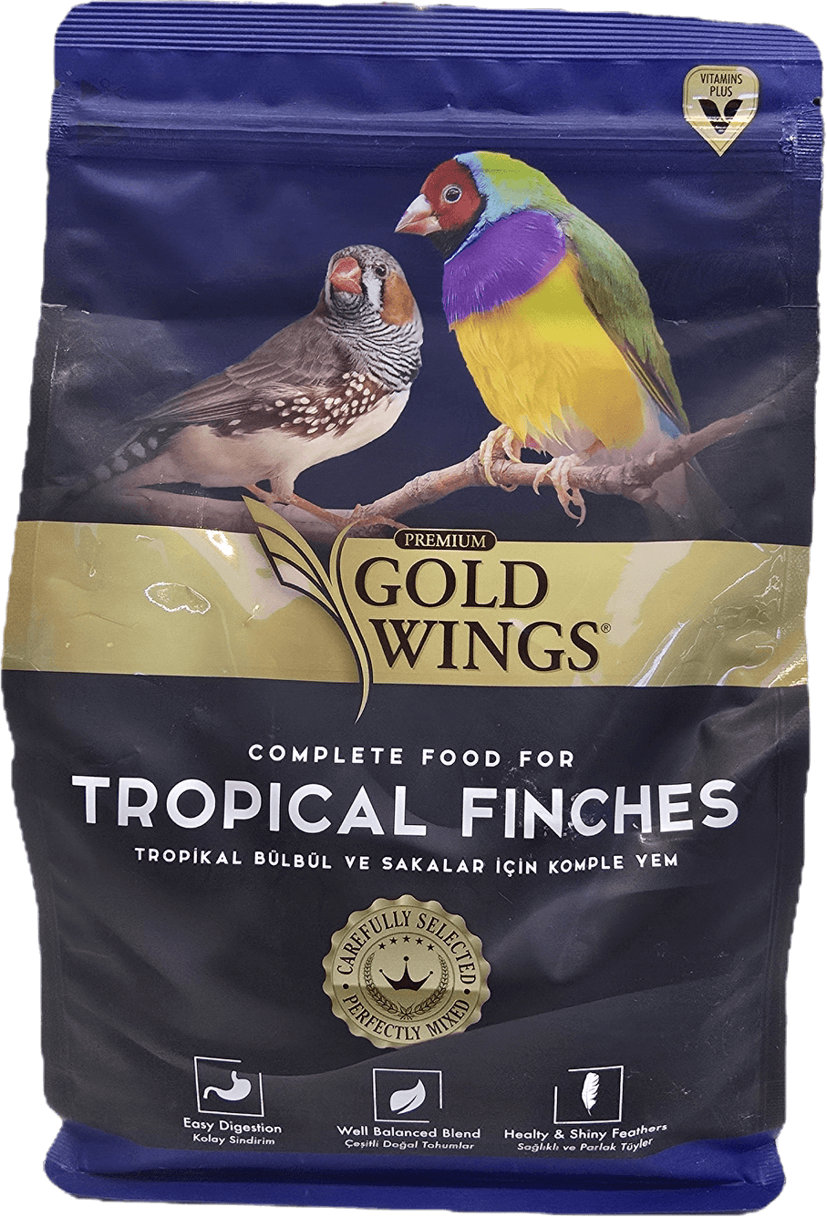 "Gold Wings" korm tropik gușlar uçin 1000gr