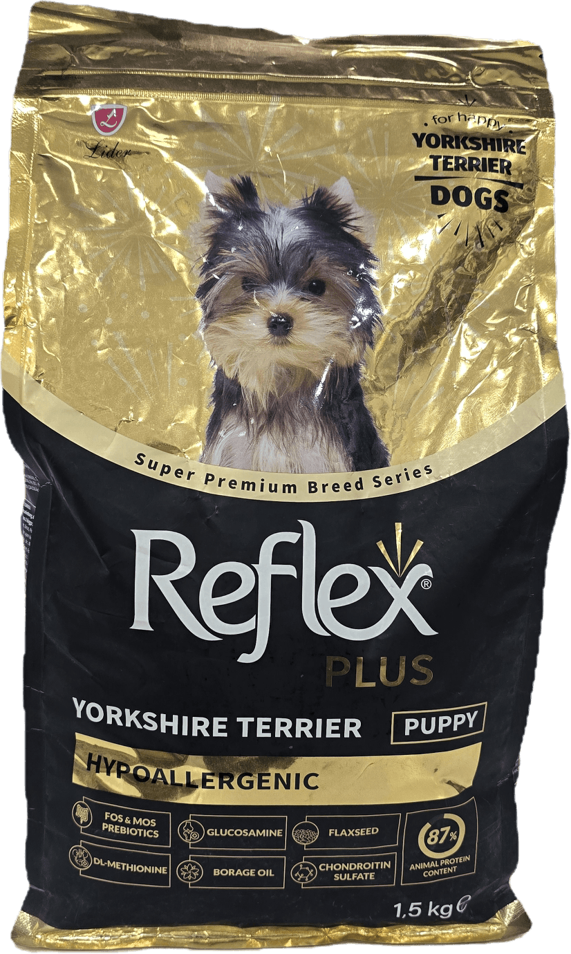 Reflex plus gold gury korm kiçi it uçin yorksirskiy teryer uçin 2kg