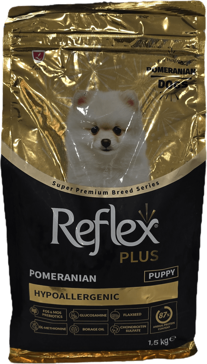 Reflex plus gold gury korm kiçi it pomeranskiy şpits uçin 2kg